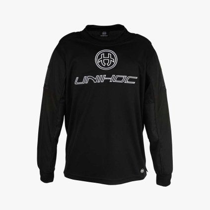 22240 Unihoc Goalie Sweater Inferno All Black